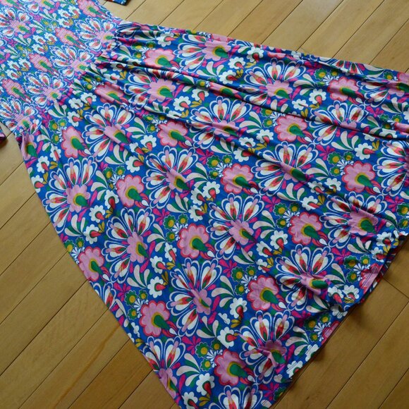 Boden Bethany Smocked Jersey Dress US 8R NWT - Picture 13 of 13